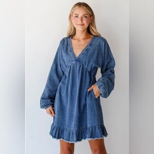 Ces Femme Denim Dress